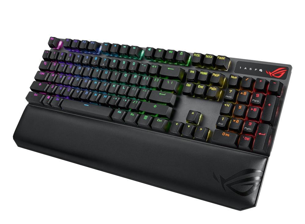 ASUS ROG Strix Scope Nx Wireless Deluxe Gaming Keyboard (ROG NX Red Mechanical Switch Linear & Swift) - DataBlitz