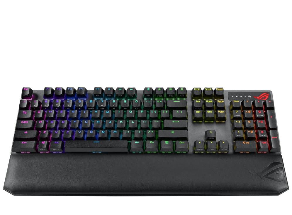 ASUS ROG Strix Scope Nx Wireless Deluxe Gaming Keyboard (ROG NX Red Mechanical Switch Linear & Swift) - DataBlitz