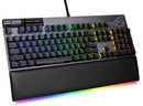 Asus ROG Strix Flare II Animate Mechanical Gaming Keyboard (ROG NX Blue Switch Clicky &Tactile) - DataBlitz