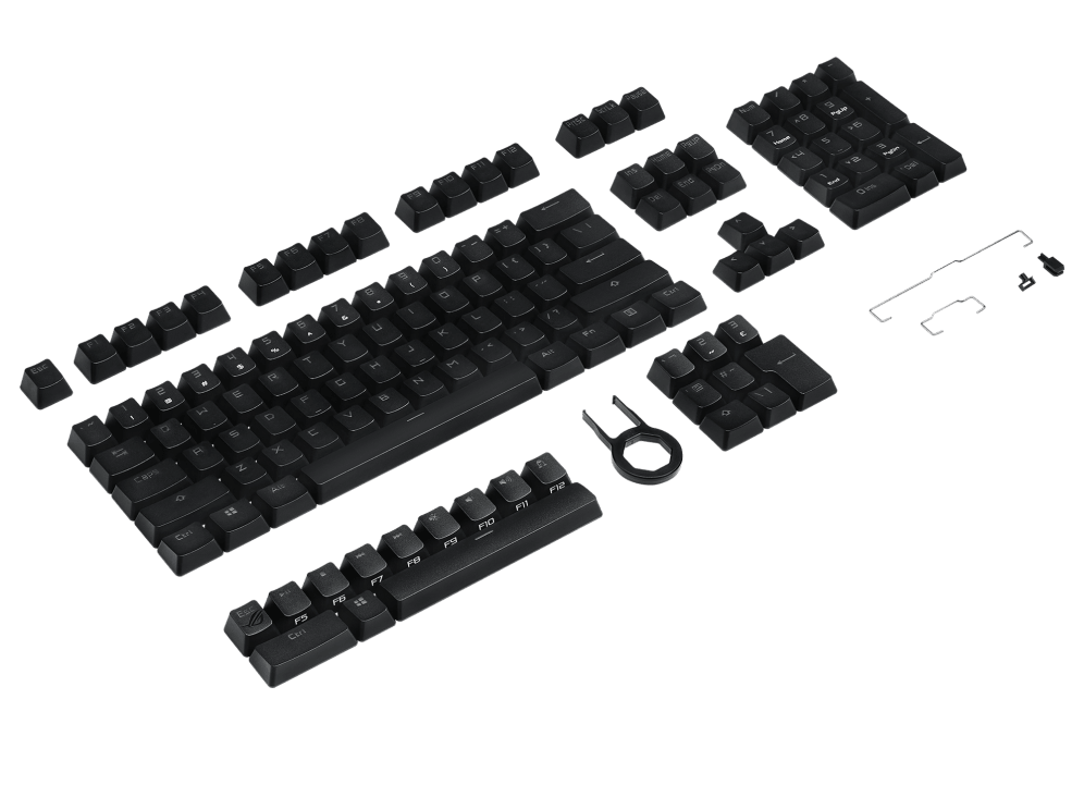 ASUS ROG PBT DOUBLESHOT KEYCAP SET (AC03) - DataBlitz