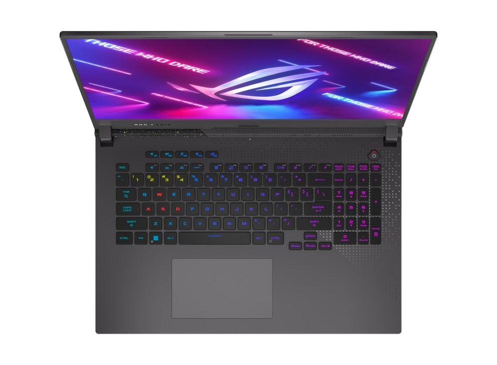 ASUS ROG Strix G17 (2022) G713RS-LL028WS Gaming Laptop (Eclipse Gray) | 17”  WQHD | Ryzen™ 9 6900HX | 32GB DDR5 | 1TB SSD | RTX™ 3080 | Windows 11 Home | ROG Backpack | ROG Impact Gaming Mouse | Type-C AC Adapter - DataBlitz