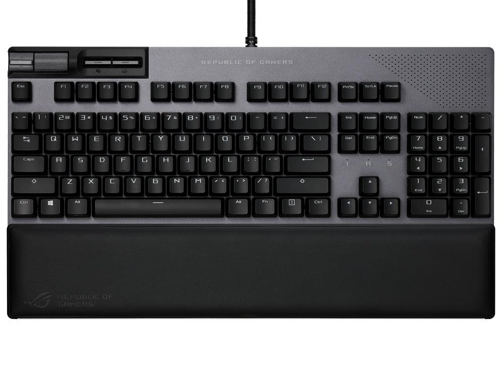 Asus ROG Strix Flare II Animate Mechanical Gaming Keyboard (ROG NX Blue Switch Clicky &Tactile) - DataBlitz