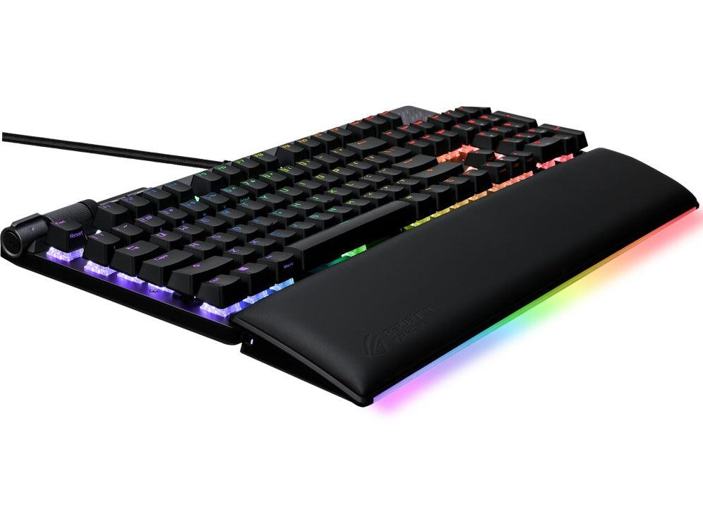 Asus ROG Strix Flare II Animate Mechanical Gaming Keyboard (ROG NX Blue Switch Clicky &Tactile) - DataBlitz