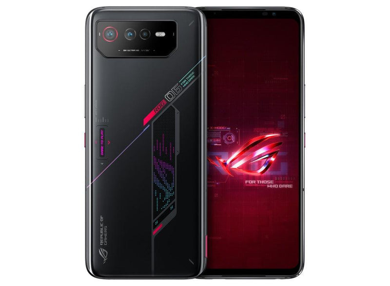 Asus ROG Phone 6 12G 256G (Black) + Asus ROG Cetra True Wireless ANC In-Ear Gaming Headphone Bundle - DataBlitz