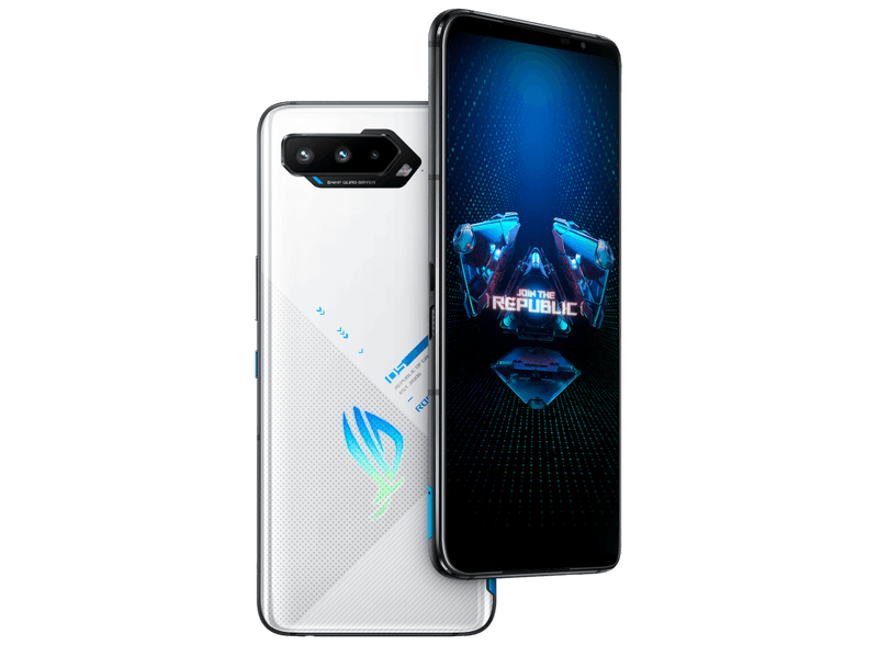 ASUS ROG PHONE 5 (128GB) WHITE + ASUS AEROACTIVE COOLER 5 (ZS673KSF) - DataBlitz