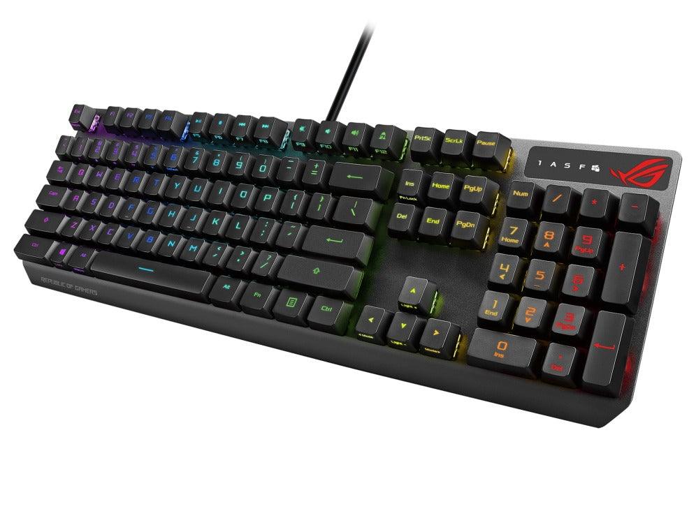 Asus ROG Strix Scope RX Optical Mechanical Gaming Keyboard (Blue Switch) (XA05) - DataBlitz