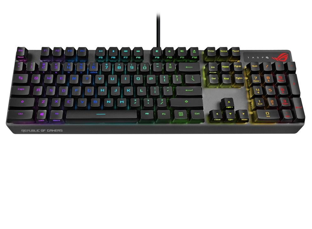 Asus ROG Strix Scope RX Optical Mechanical Gaming Keyboard (Blue Switch) (XA05) - DataBlitz