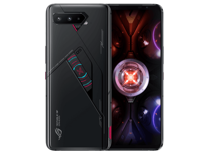 ASUS ROG 5S PRO ZS676KS S888+ 144HZ 18GB+512GB 6.78" FHD GAMING PHONE (PHANTOM BLACK) (I005D-1A095WW) + AEROACTIVE COOLER 5 - DataBlitz