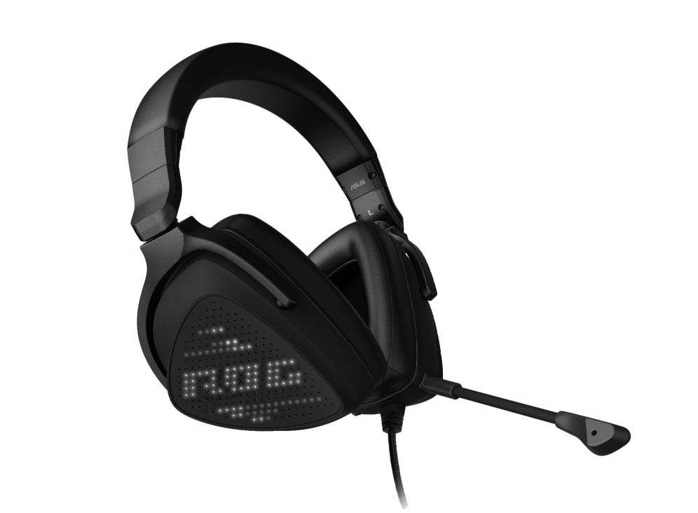 ASUS ROG DELTA S ANIMATE MINI-LEDS QUAD DAC WIRED GAMING HEADSET - DataBlitz