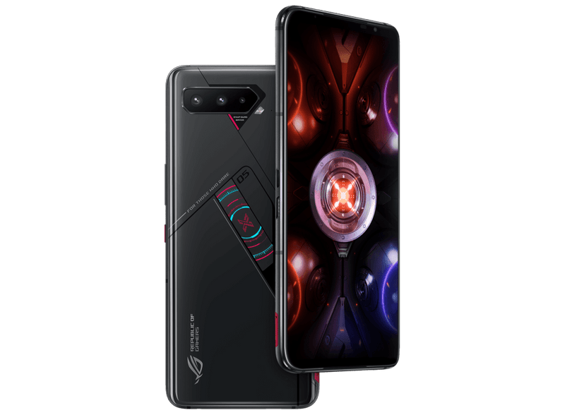ASUS ROG 5S PRO ZS676KS S888+ 144HZ 18GB+512GB 6.78" FHD GAMING PHONE (PHANTOM BLACK) (I005D-1A095WW) + AEROACTIVE COOLER 5 - DataBlitz