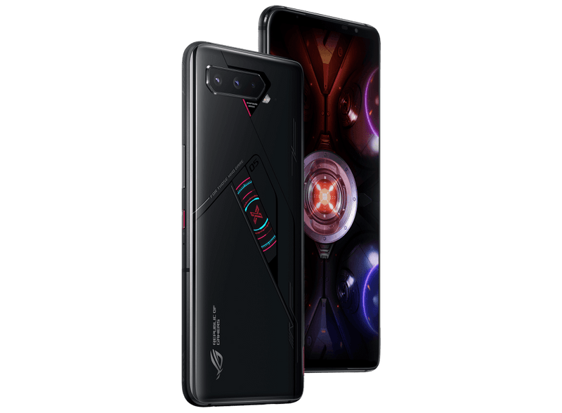 ASUS ROG 5S PRO ZS676KS S888+ 144HZ 18GB+512GB 6.78" FHD GAMING PHONE (PHANTOM BLACK) (I005D-1A095WW) + AEROACTIVE COOLER 5 - DataBlitz