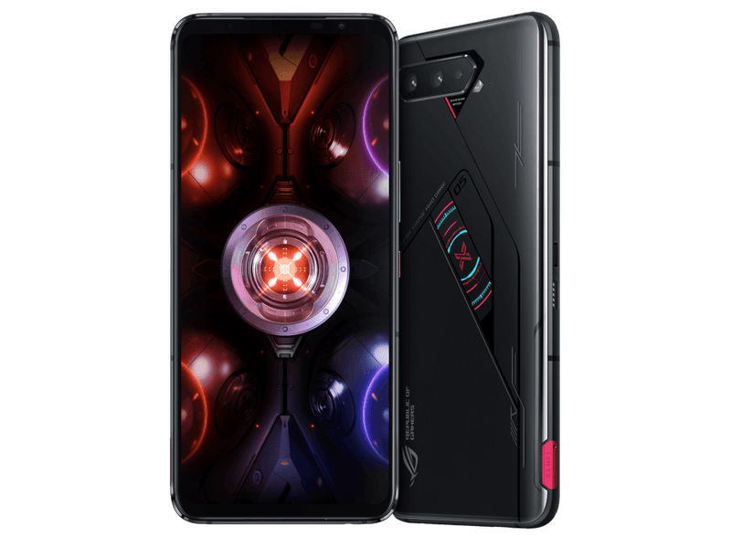 ASUS ROG 5S PRO ZS676KS S888+ 144HZ 18GB+512GB 6.78" FHD GAMING PHONE (PHANTOM BLACK) (I005D-1A095WW) + AEROACTIVE COOLER 5 - DataBlitz