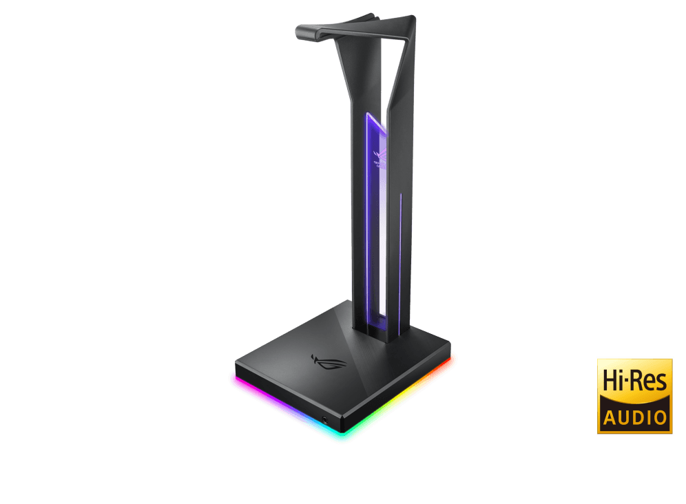 ASUS ROG THRONE HEADSET STAND W/ RGB LIGHTING AND ESS DAC - DataBlitz