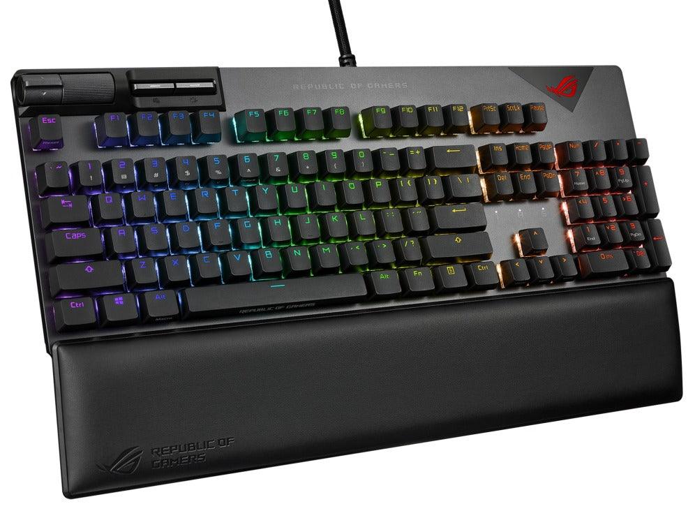 ASUS ROG Strix Flare II Mechanical Gaming Keyboard (ROG NX Red Switch Linear & Swift) - DataBlitz