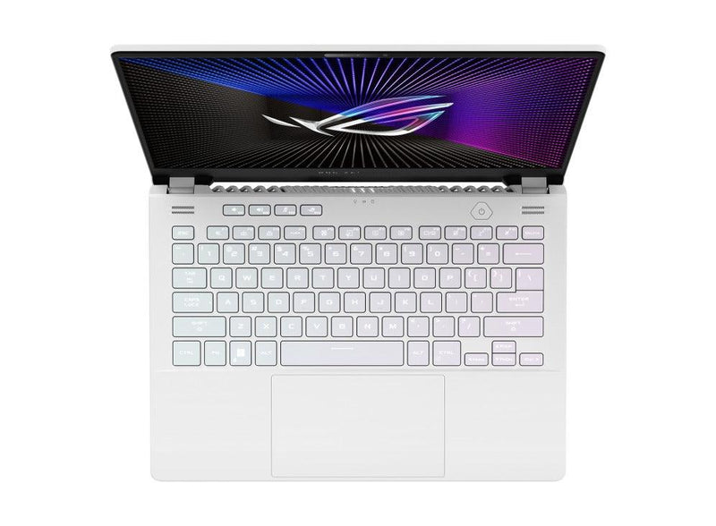 ASUS ROG Zephyrus G14 GA402RJ-L8162WS Gaming Laptop (Moonlight White Anime Matrix) | 14" QHD | Ryzen™ 7 6800HS | 16GB RAM | 1TB SSD | RX 6700S | Windows 11 Home | G14 Sleeve (2022) | ROG Impact Mouse - DataBlitz