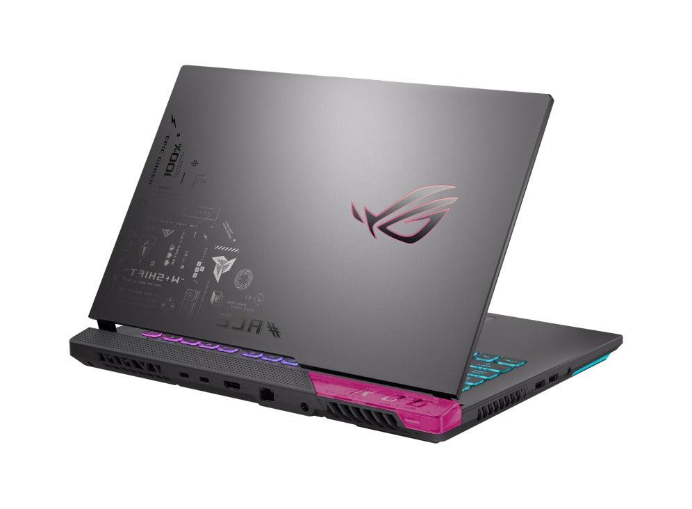 Asus ROG Strix G15 (2022) G513RS-HQ030WS Gaming Laptop (Electro Punk) | 15.6” WQHD | Ryzen 9 6900HX | 32GB RAM | 1TB M.2 SSD | RTX 3080 | Windows 11 Home | ROG Pink Backpack | Impact II Electro Punk | Type-C AC Adapter - DataBlitz