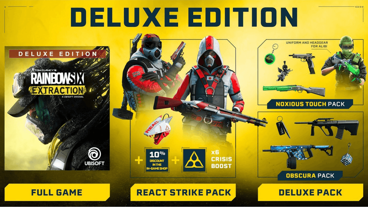 PS5 TOM CLANCYS RAINBOW SIX EXTRACTION DELUXE EDITION (ASIAN) - DataBlitz