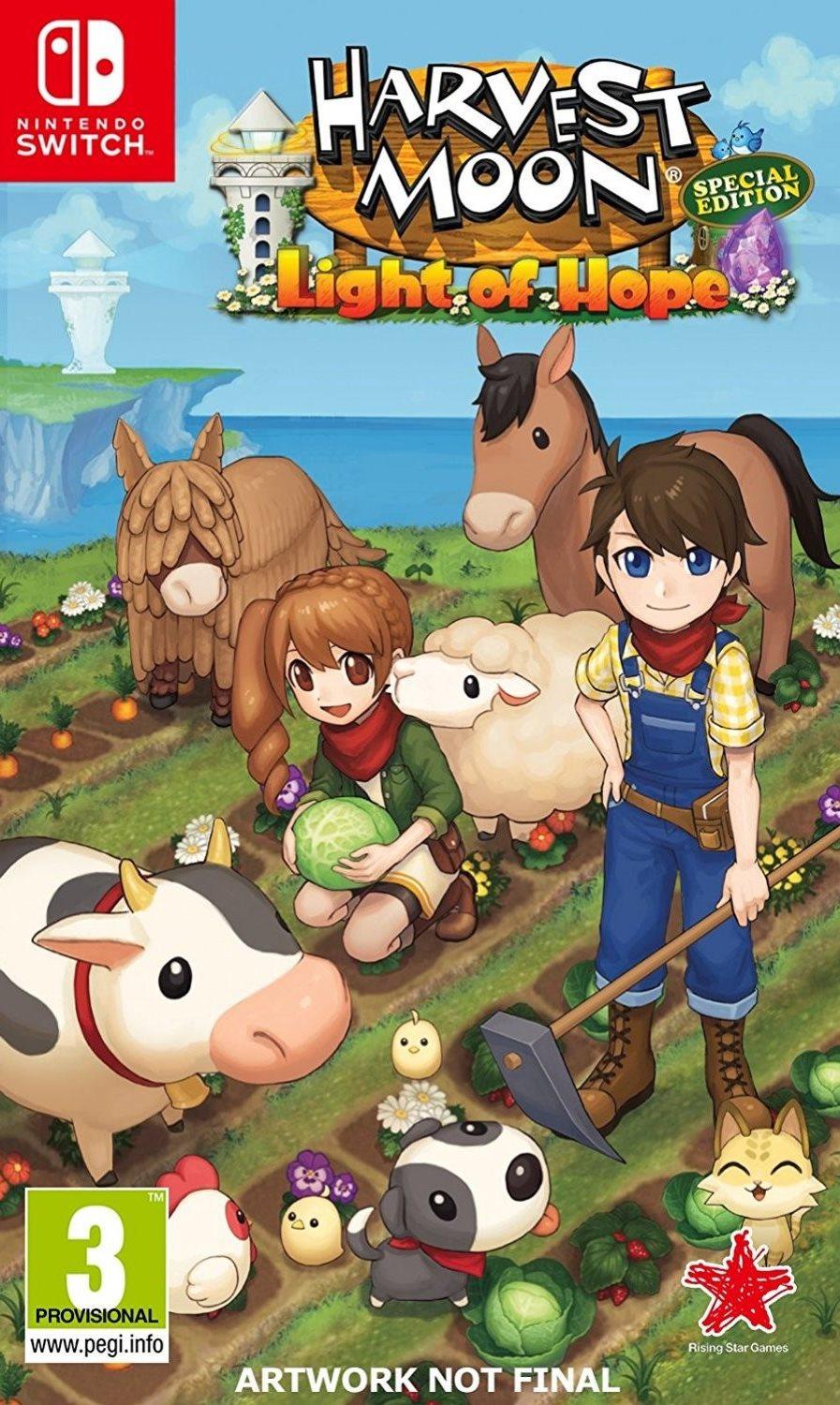Nintendo Switch Harvest Moon Light Of Hope Collectors Edition