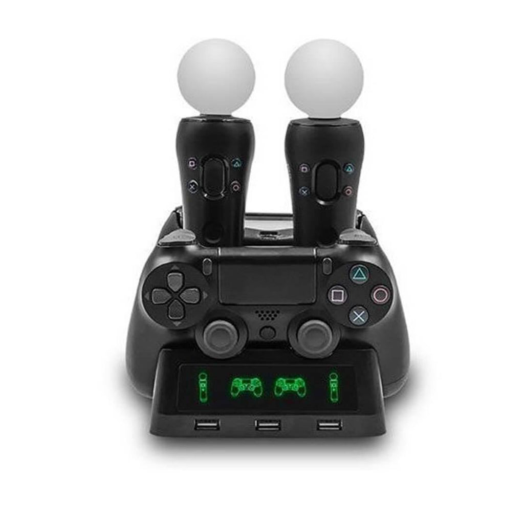 4 In 1 Charging Dock Station Stand For Sony Playstation 4 PS4 Slim Pro Controlle - Foto 8