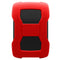 ADATA HD330 SHOCK-PROOF EXTERNAL HARD DRIVE 1TB (RED) + ADATA HARD CASE - DataBlitz