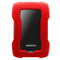 ADATA HD330 SHOCK-PROOF EXTERNAL HARD DRIVE 1TB (RED) + ADATA HARD CASE - DataBlitz