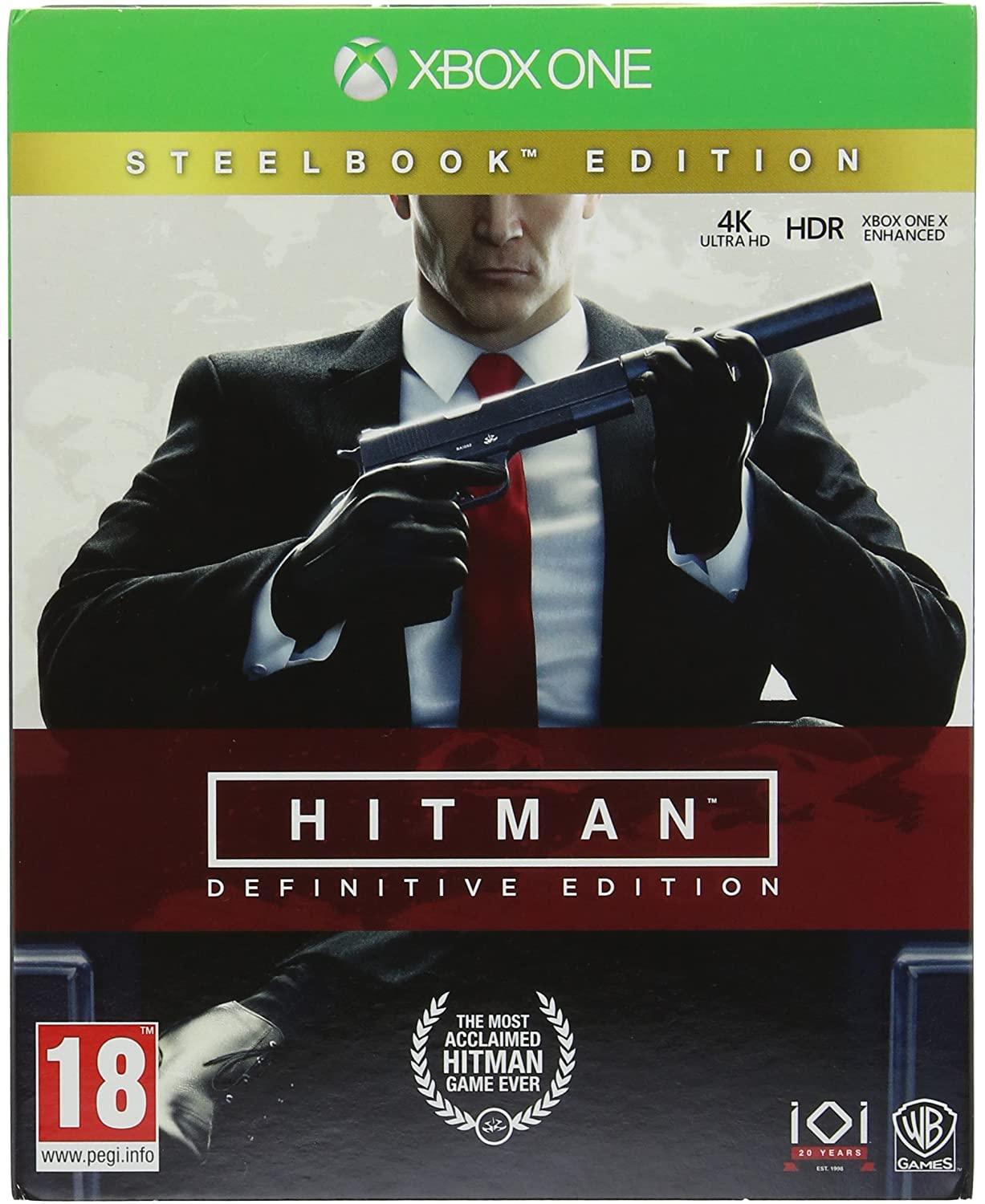 XBOXONE HITMAN DEFINITIVE EDITION STEELBOOK (EU) - DataBlitz