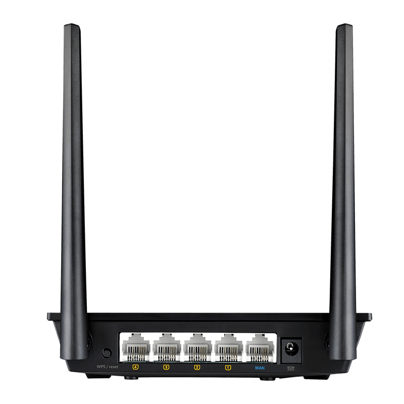 ASUS RT-N12+ B1 WIRELESS N300 3-IN-1 WI-FI ROUTER BLACK - DataBlitz