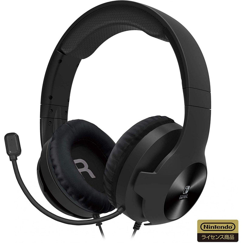 HORI NSW GAMING HEADSET STANDARD BLACK (NSW-186) - DataBlitz