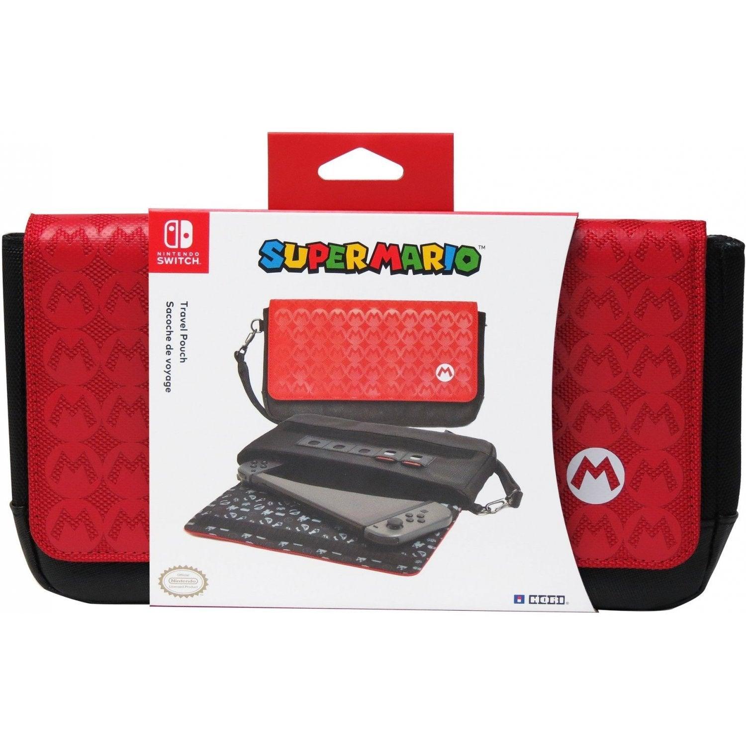 NSW HORI Travel Pouch Super Mario Red (NSW-067U) - DataBlitz