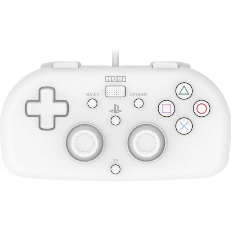 PS4 Hori Wired Controller Light White JPN (PS4-102) - DataBlitz