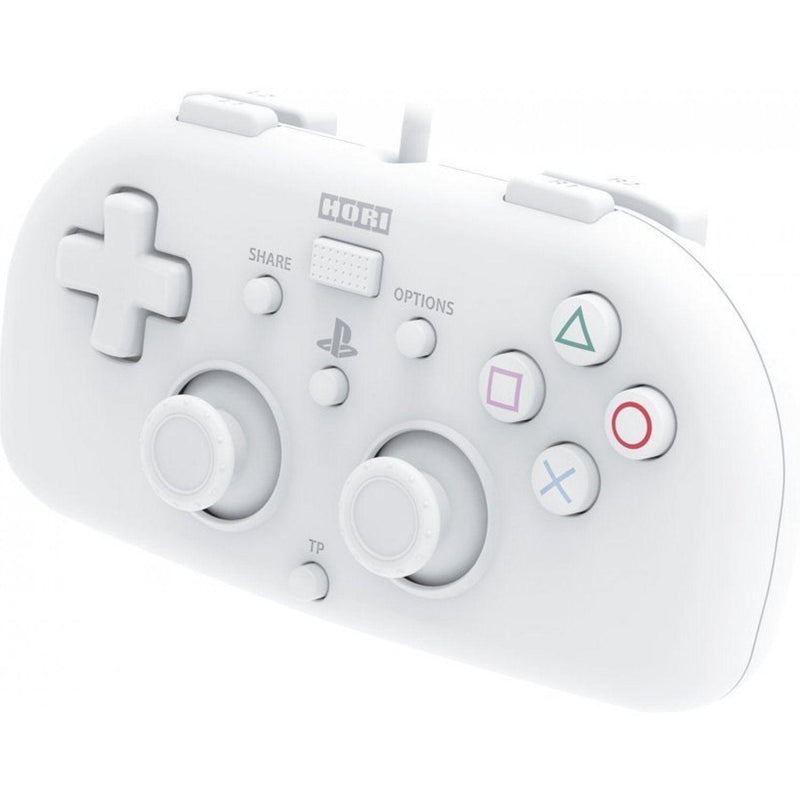 PS4 Hori Wired Controller Light White JPN (PS4-102) - DataBlitz