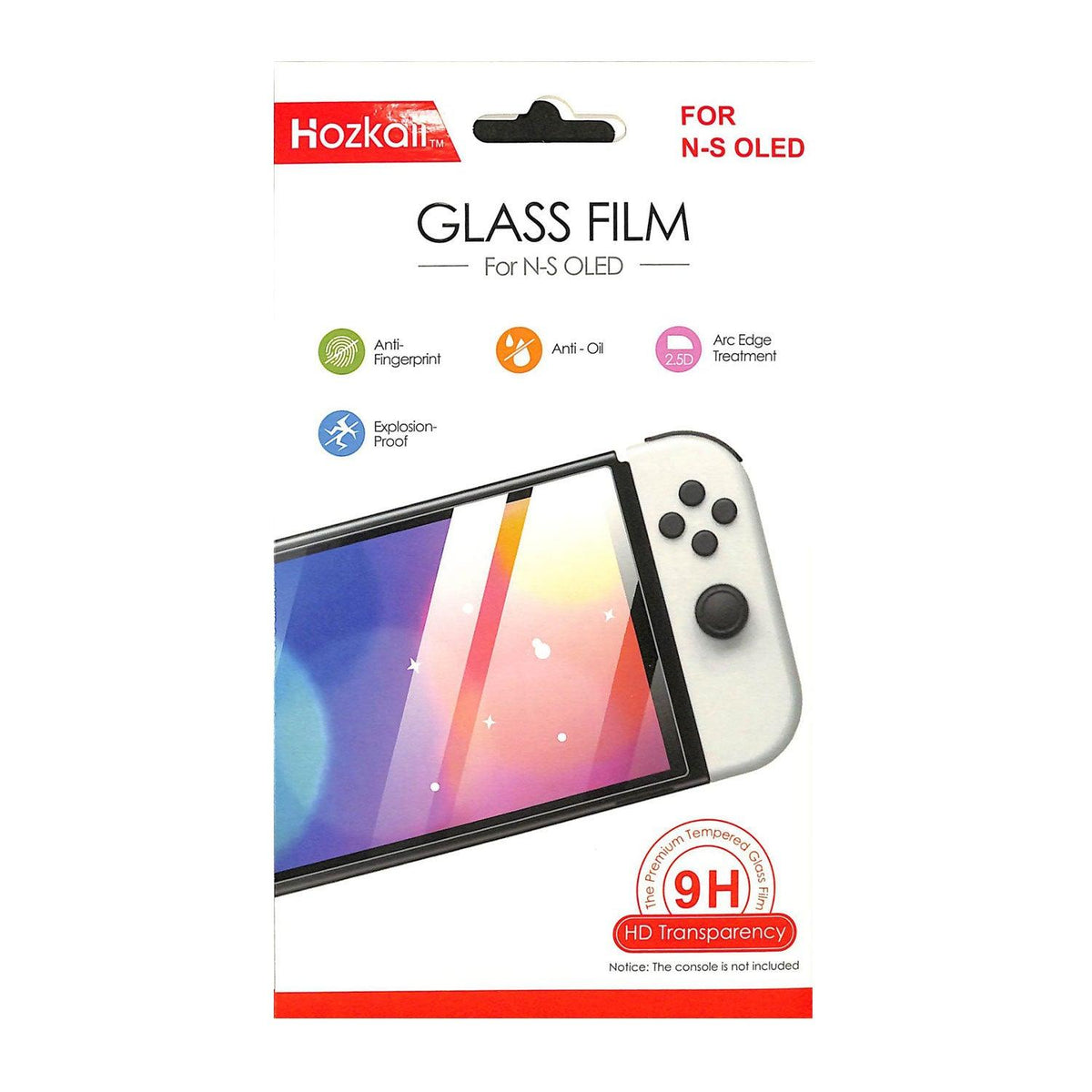Hozkaii NSW Glass Film 9H For N-Switch Oled (HNS-003) - DataBlitz