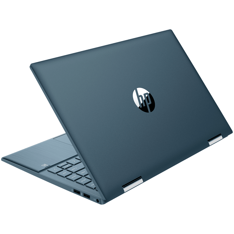 HP PAVILION X360 CONVERTIBLE 14-DY0193TU LAPTOP (SPRUCE BLUE) | 14" FHD | i3-1125G4 | 8GB DDR4 | 512GB SSD | INTEL UHD | WIN11 + MS OFFICE HOME & STUDENT HP PRELUDE 15.6" TOPLOAD BAG - DataBlitz