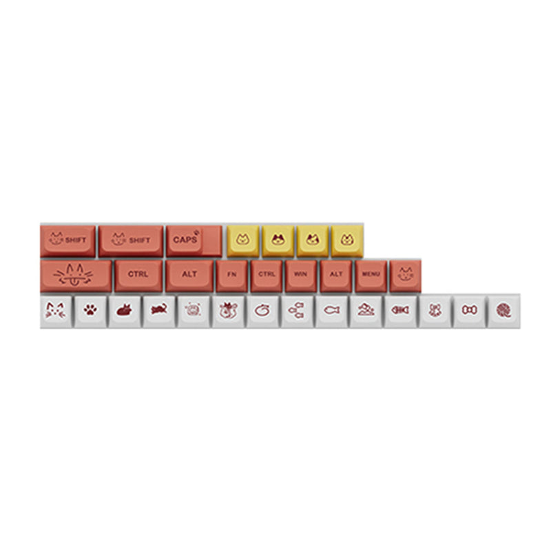 Royal Kludge PBT Keycaps 134 Keys XDA-105