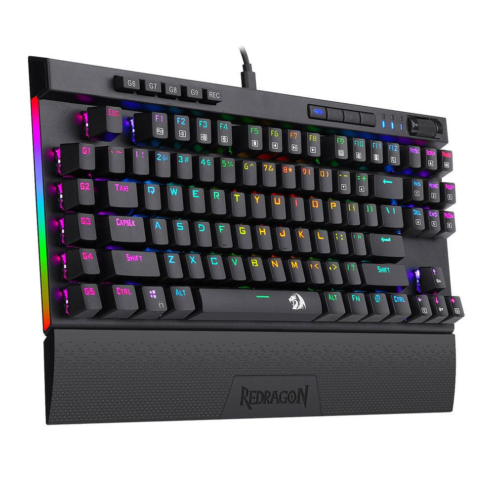 REDRAGON MAGIC-WAND MECHANICAL GAMING KEYBOARD (K587RGB) (DUST-PROOF BLUE SWITCH) - DataBlitz