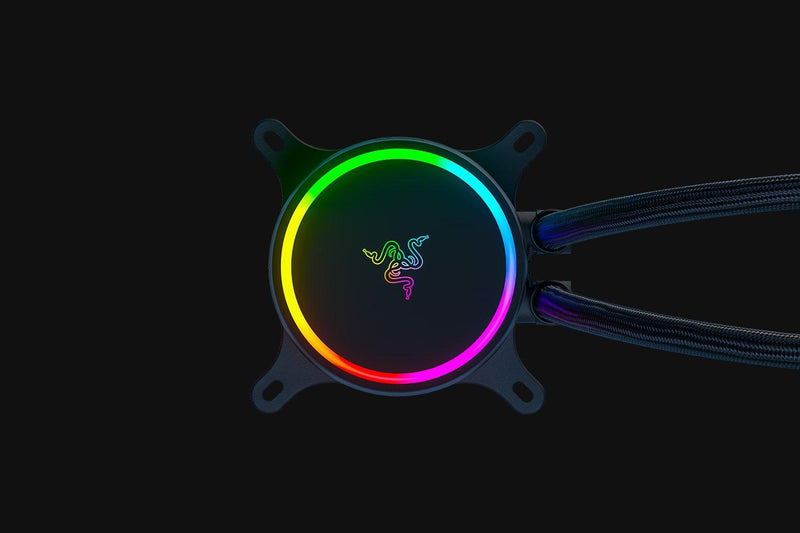 Razer Hanbo Chroma 240MM AIO Liquid Cooler (ARGB Pump Cap) - DataBlitz