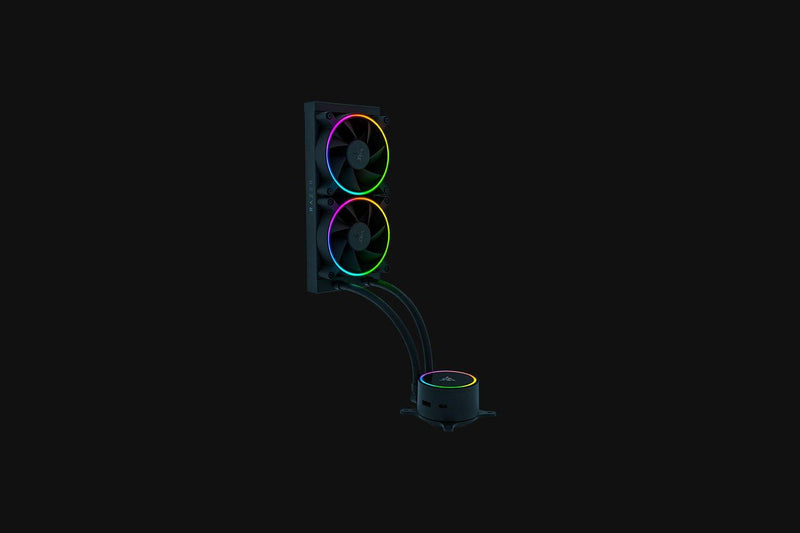 Razer Hanbo Chroma 240MM AIO Liquid Cooler (ARGB Pump Cap) - DataBlitz