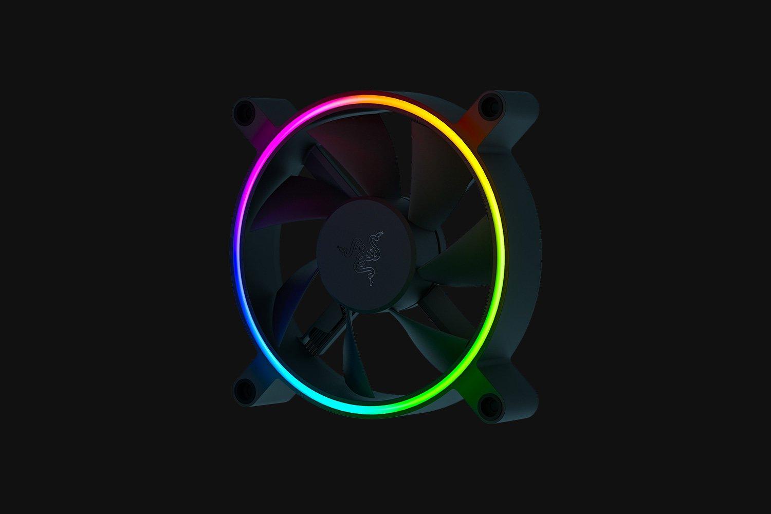 Razer Kunai Chroma 120MM LED  PWM ARGB Hydraulic Performance Fan (1 Fan) - DataBlitz
