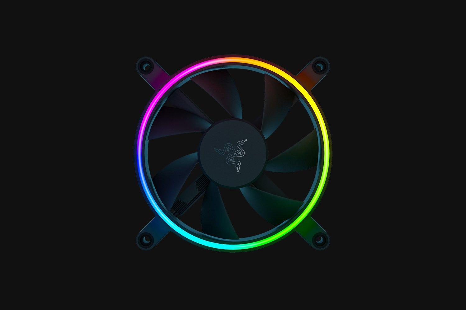 Razer Kunai Chroma 120MM LED  PWM ARGB Hydraulic Performance Fan (3 Fans) - DataBlitz