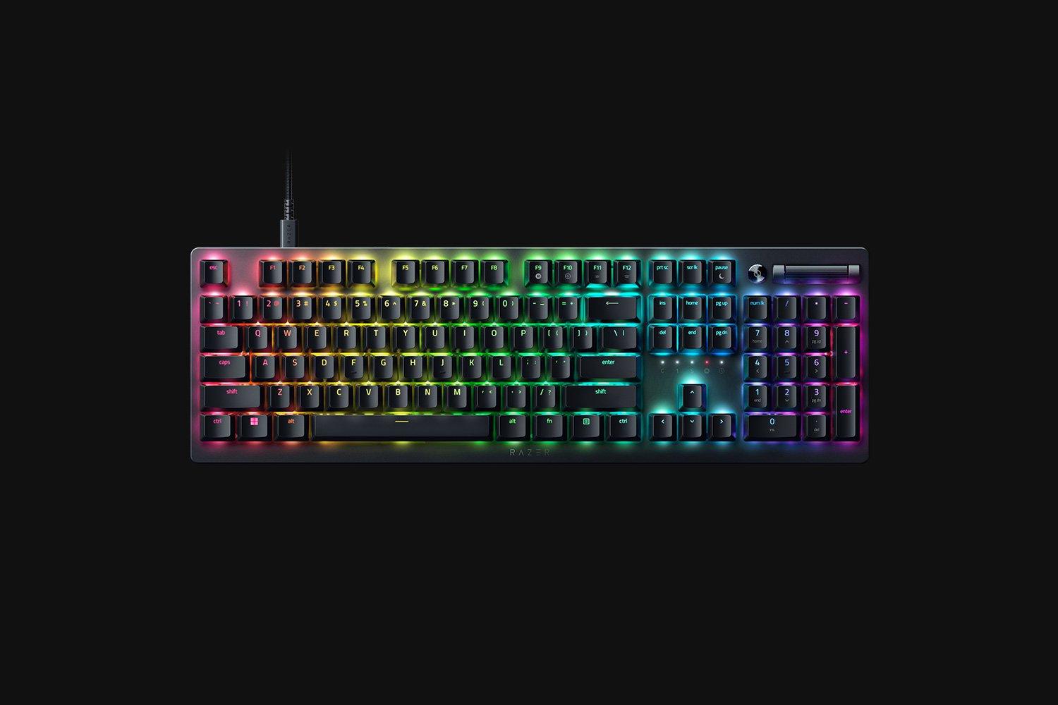 Razer Deathstalker V2 Low-Profile Optical Gaming Keyboard (Linear Red Switch) - DataBlitz