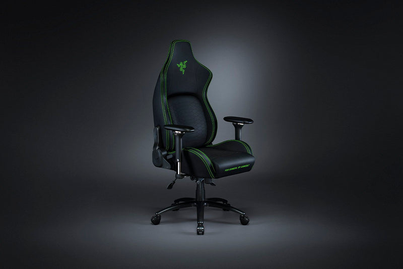 Razer Iskur XL Gaming Chair With Built-In Lumbar Support (Black/Green)