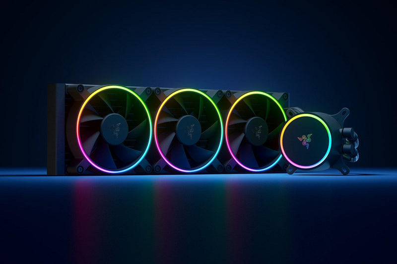 Razer Hanbo Chroma 360mm AIO Liquid Cooler (ARGB Pump Cap) - DataBlitz