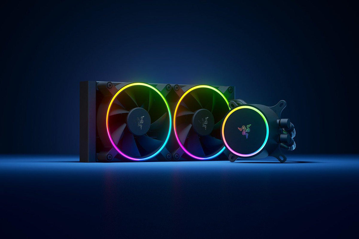 Razer Hanbo Chroma 240MM AIO Liquid Cooler (ARGB Pump Cap) - DataBlitz
