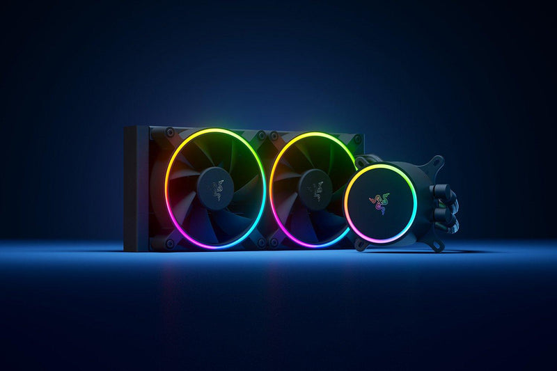 Razer Hanbo Chroma 240MM AIO Liquid Cooler (ARGB Pump Cap) - DataBlitz