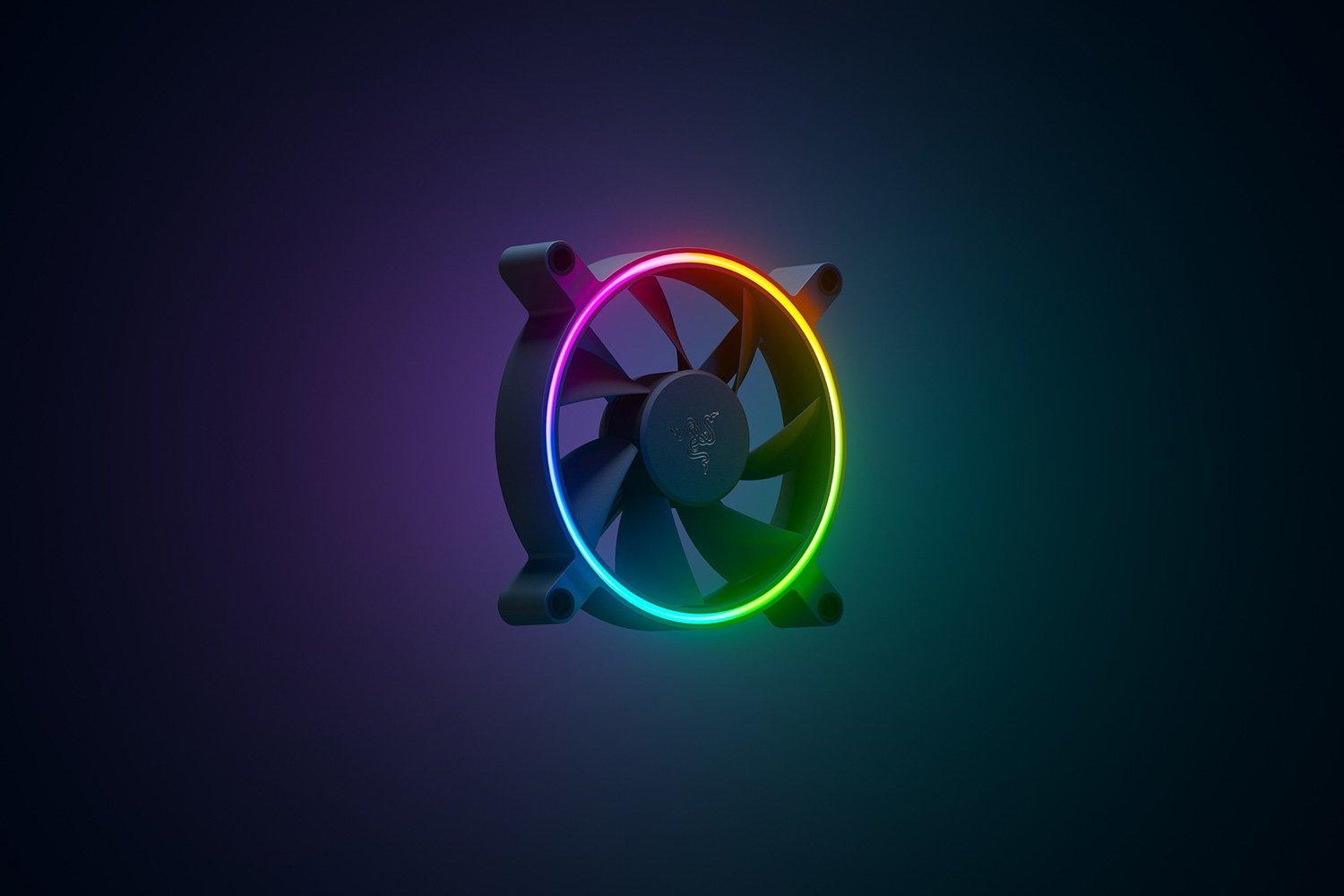 Razer Kunai Chroma 120MM LED  PWM ARGB Hydraulic Performance Fan (1 Fan) - DataBlitz