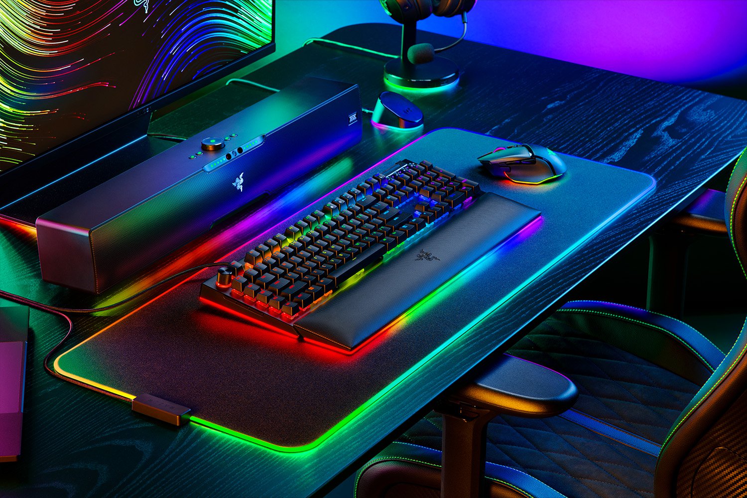 Razer Blackwidow V4 Pro Razer Chroma RGB (Green Switch)