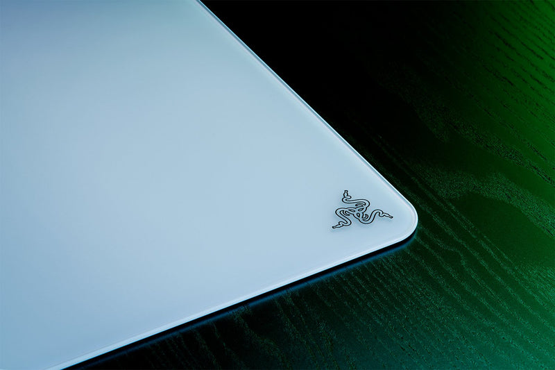 Razer Atlas Tempered Glass Gaming Mouse Mat (White)