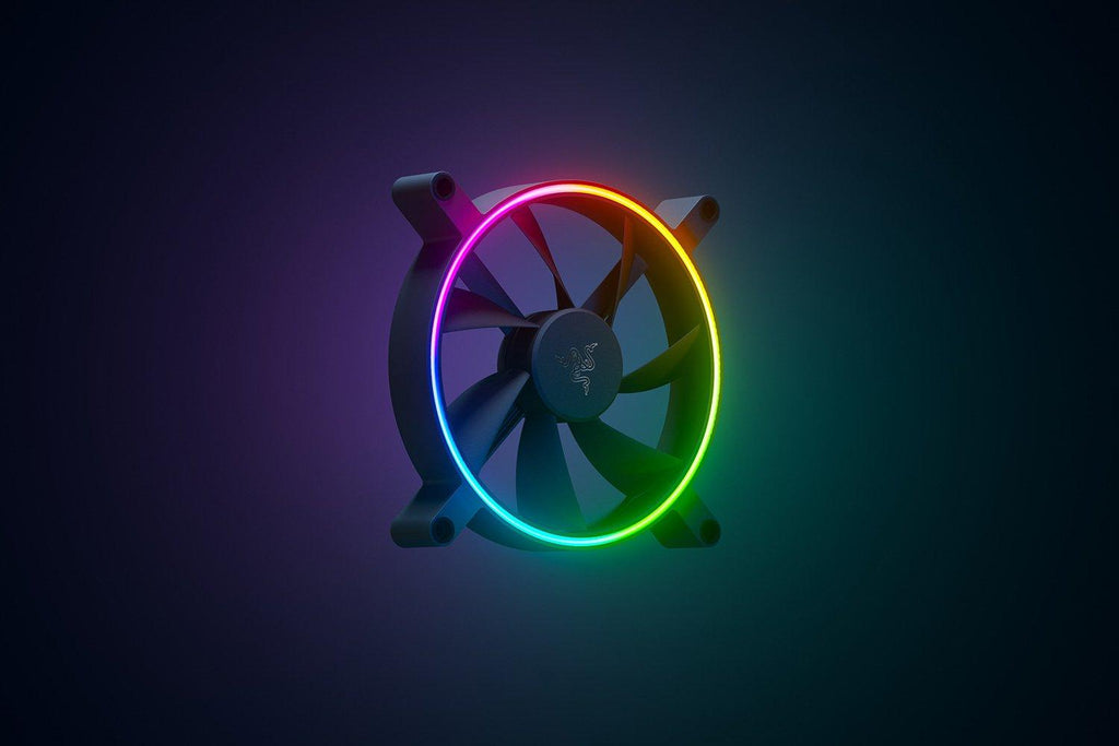 Fan Windows Razer Razer Kunai Chroma 140mm LED PWM ARGB Hydraulic Performance Fan (3 Fans)
