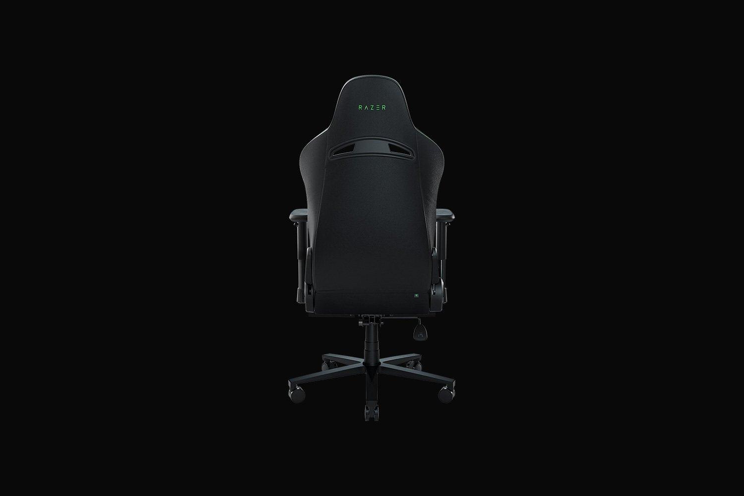 RAZER ENKI X ESSENTIAL GAMING CHAIR FOR ALL DAY COMFORT (BLACK/GREEN) - DataBlitz