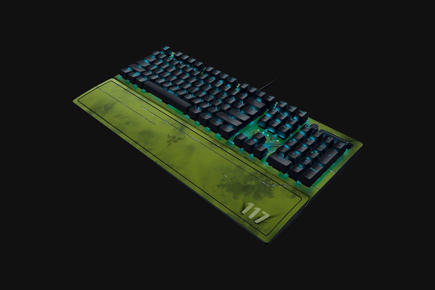 RAZER BLACKWIDOW V3 MECHANICAL GAMING KEYBOARD HALO INFINITE EDITION - DataBlitz